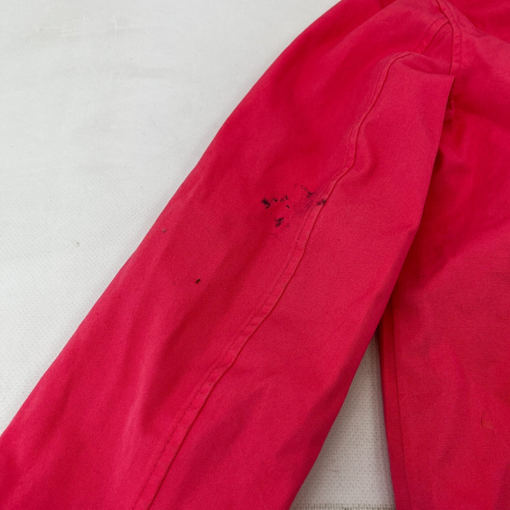 Joules Girls Waterproof Breathable Canvas Jacket Hooded in Pink size 11-12yrs