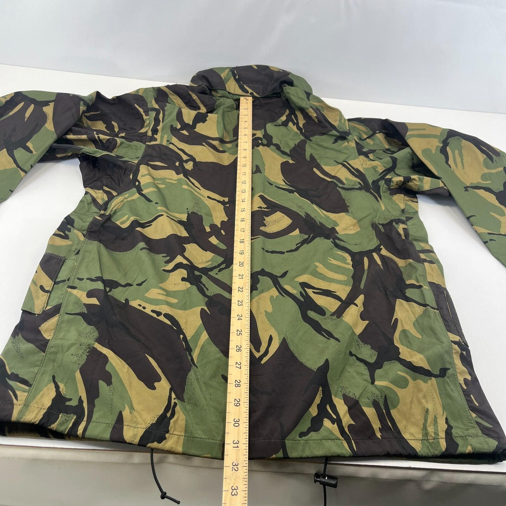 British DPM Camouflage Waterproof Camo Jacket Coat Hooded Surplus 180/104 Large