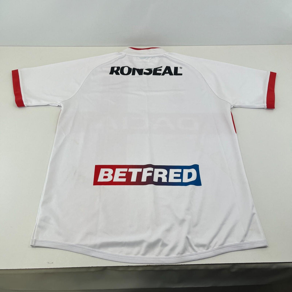 England RL 2021 World Cup Home Shirt Jersey Oxen Betfred Men's XL Rugby League