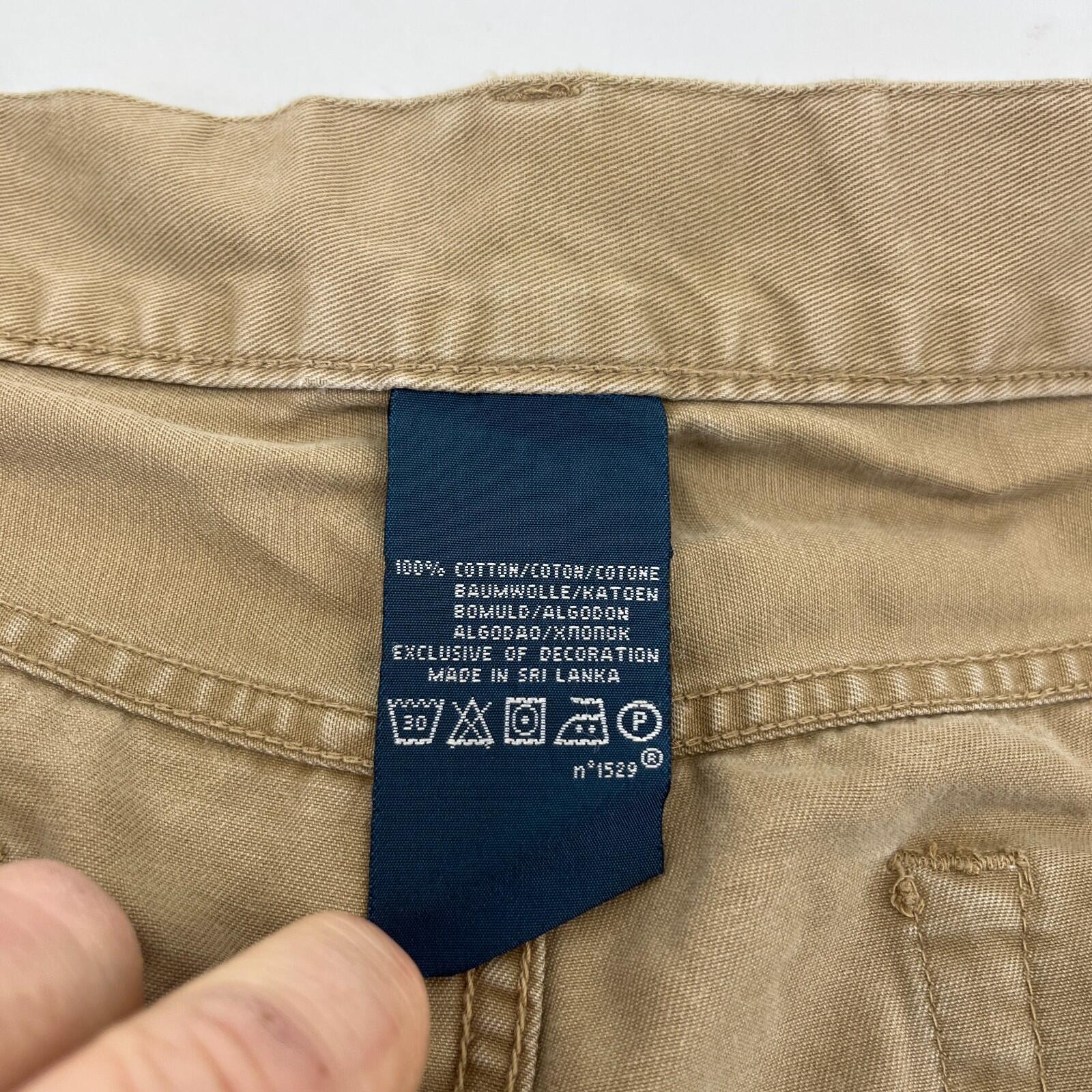 Polo Ralph Lauren Beige Chino Trousers Men's Straight Leg W38" L30"