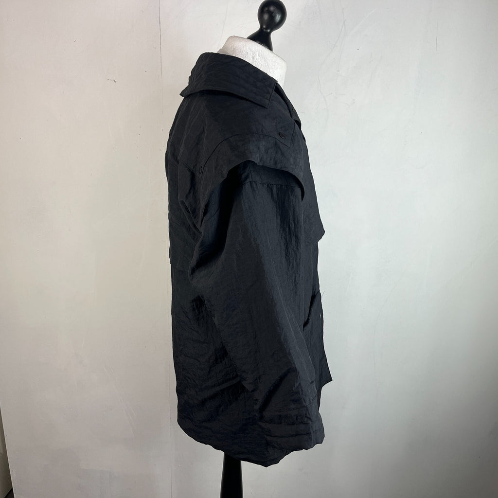 Genuine Macintosh Women's Insulated Mac Rain Trench Coat in Black UK size 12