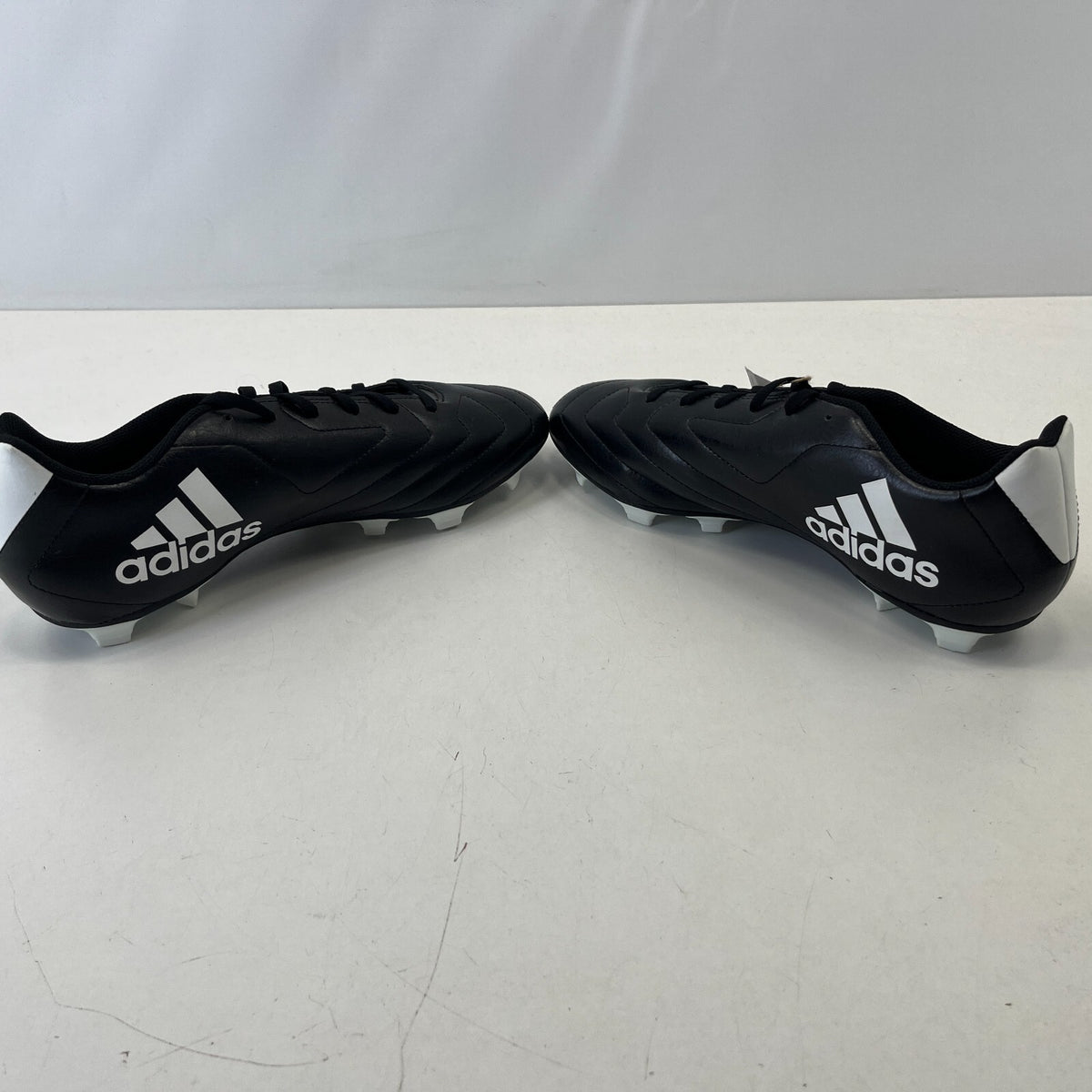 Adidas Goletto VIII FG Mens Football Boots Firm Ground Moulded Black UK 11 - New