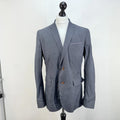 Ted Baker Blazer Jacket Men's size Ted 5 (UK Medium) Mid Blue Single Breasted Sport Country