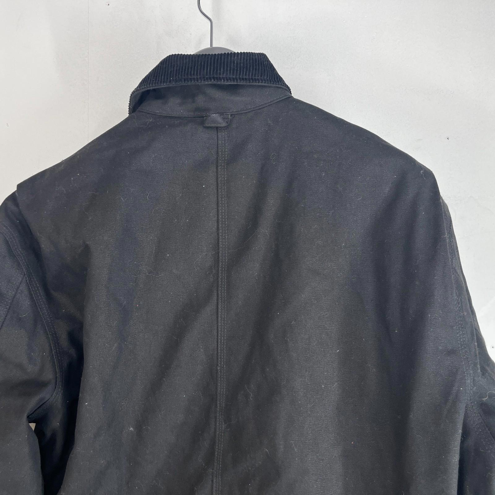Walls Workwear Heavy Duty Overalls Quilted Insulated in Black Medium Regular