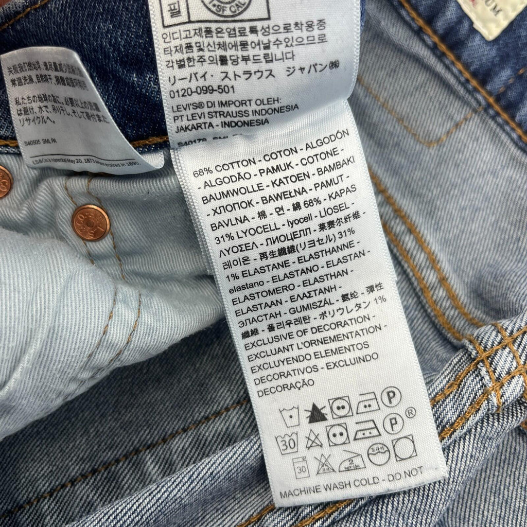 Levis 512 Premium Big E Slim Stretch Blue Denim Jeans W30" *L30"