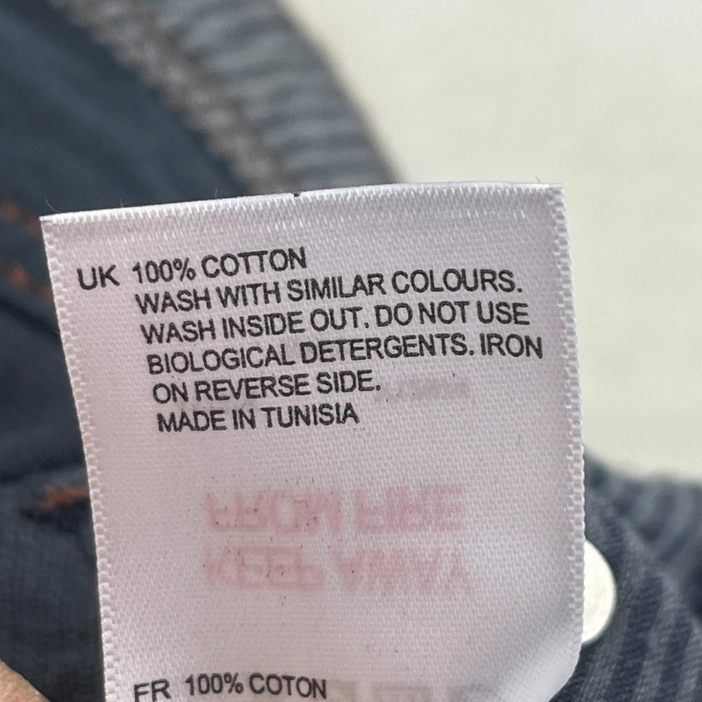 White Stuff Men's Corduroy Trousers/Jeans Straight Leg Dark Blue size 34R