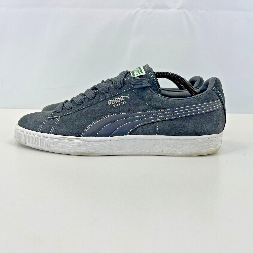 Puma Dark Grey Suede Trainers Men's size UK 9 / EU 43