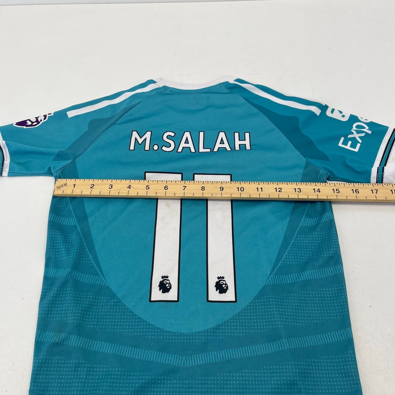Liverpool 25/26 Third Kit Shirt #11 M Salah Kids size 8-9 years