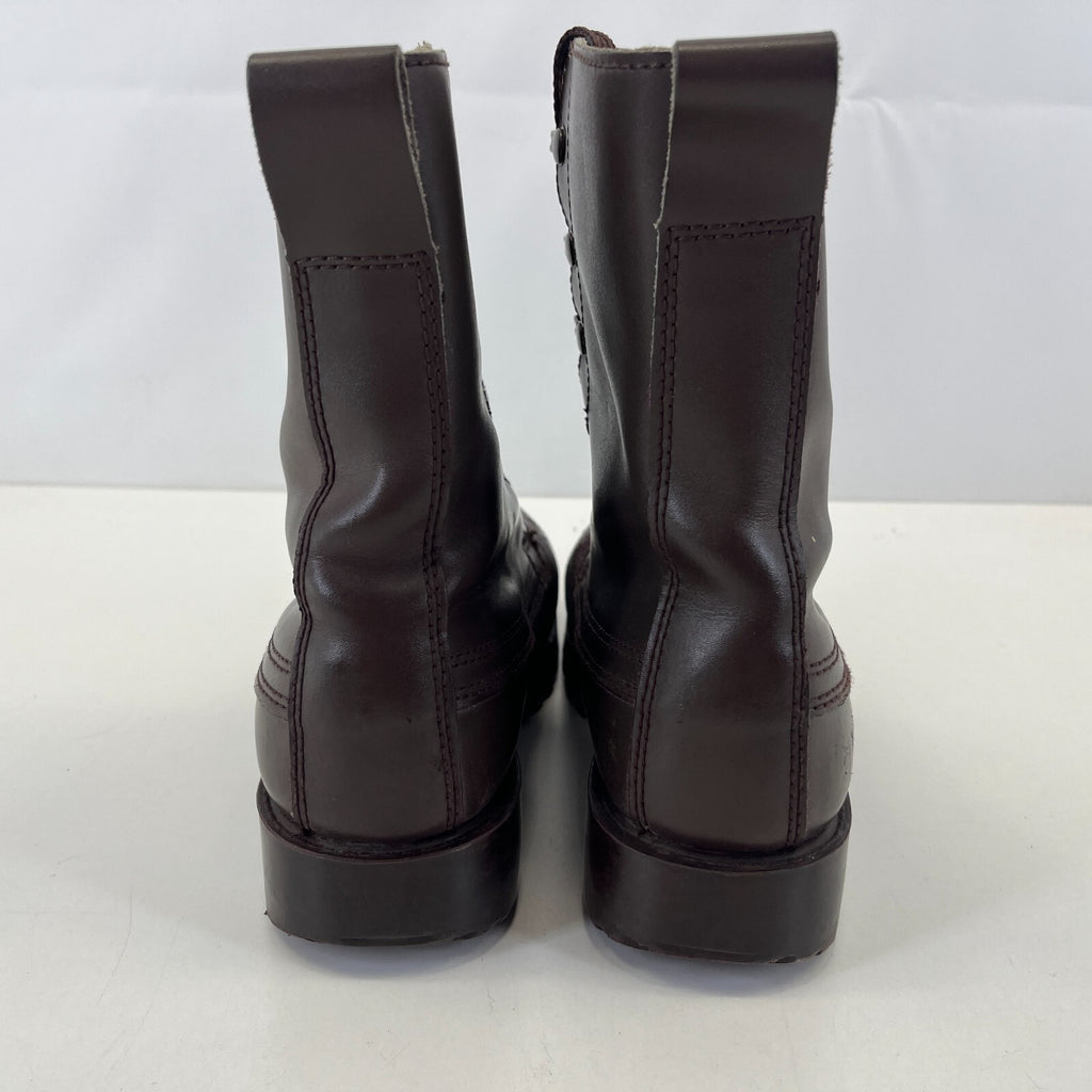 British Army Brown Assault Boots Combat High Leg Leather size 7 L