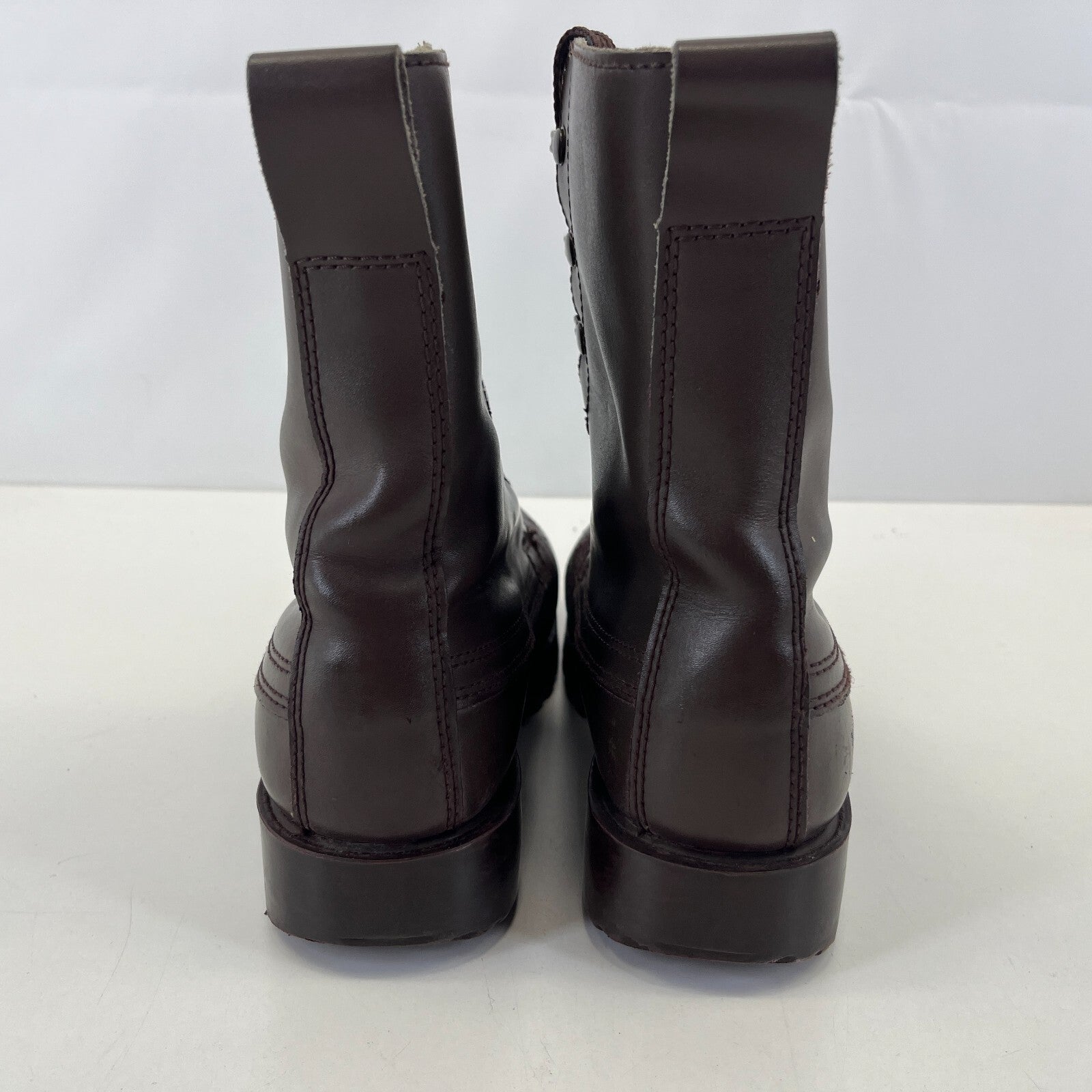 British Army Brown Assault Boots Combat High Leg Leather size 7 L