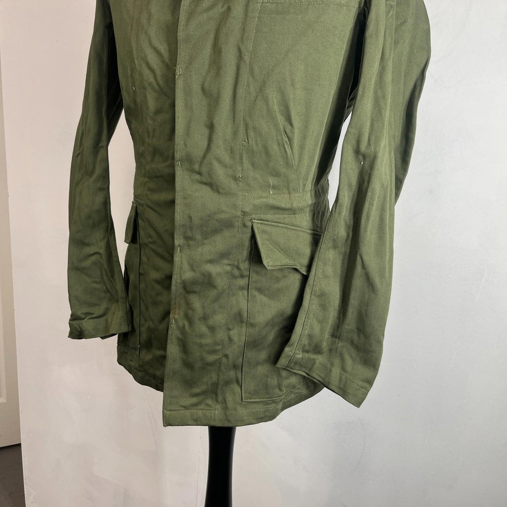 Vintage 1962 British Army James Smith & Co Olive Green Overall Jacket Size 4