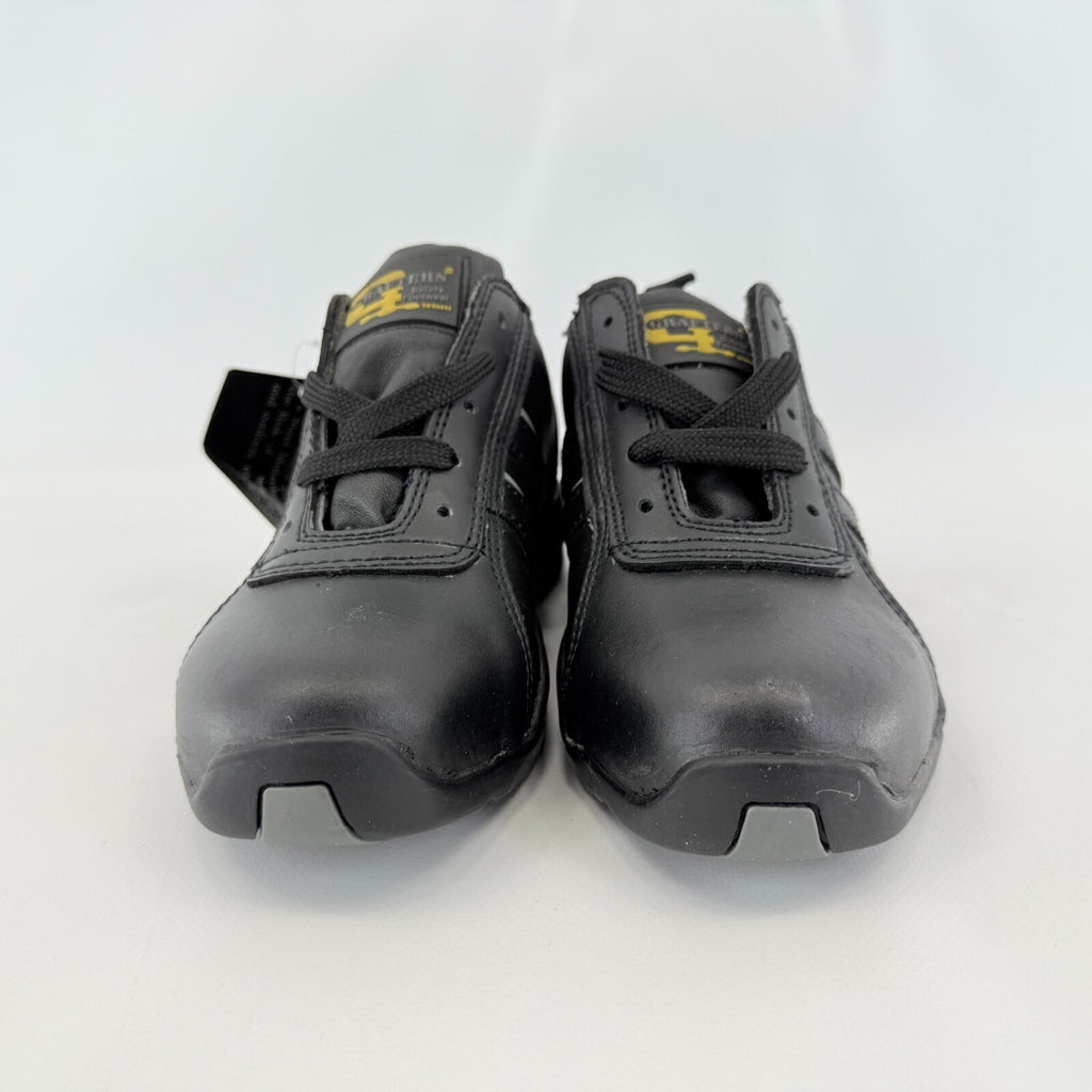 Grafters Leather Ankle Safety Boots Steel Toe Cap Lace Up Work Trainer UK size 3