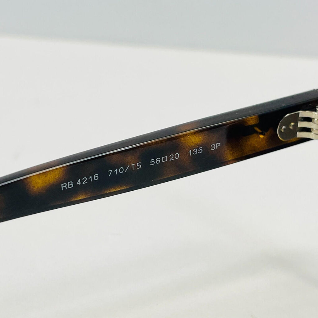 Genuine Ray-Ban RB4216 710/T5 Polarised Tortoise Brown Gradient Lenses 56mm  New