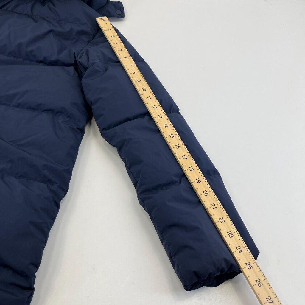 Sweaty Betty Nimbus Mid Waterproof Puffer Coat size XS Navy Blue - Near Mint