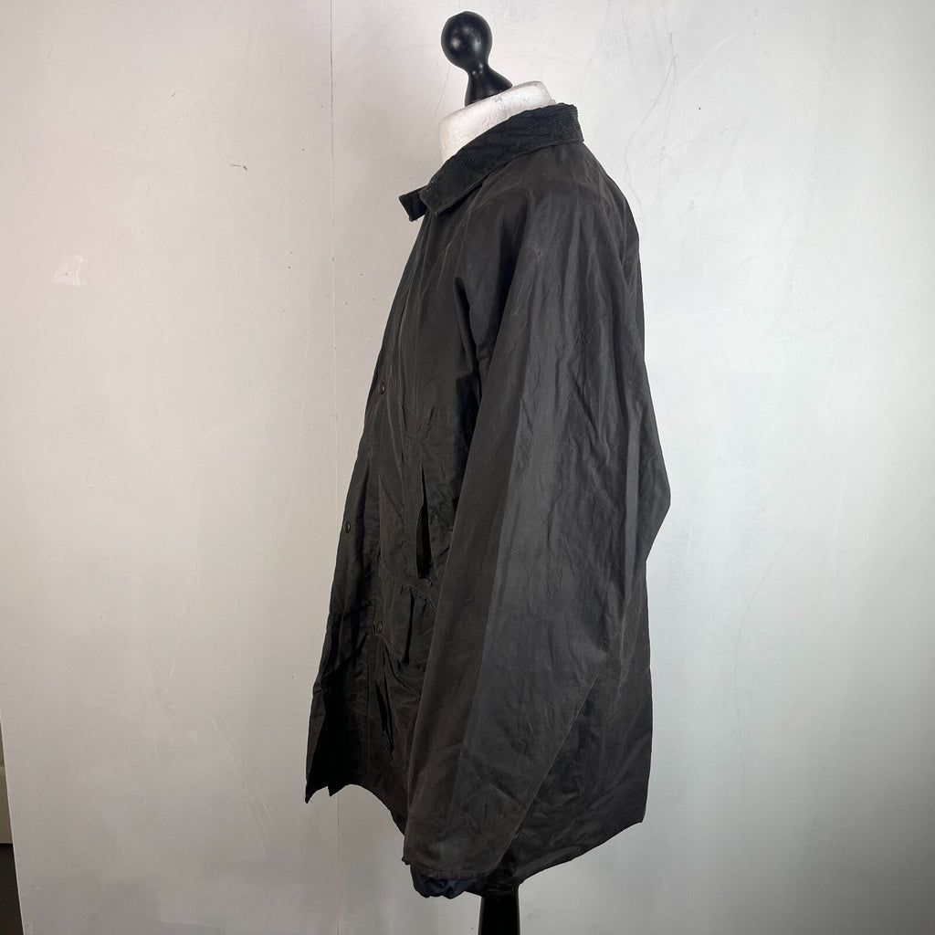 Alfa Laval Hamra The Windsor Wax Jacket size XL in Black Made in England