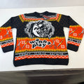 Childs Play Chucky Sweater Jumper Christmas Horror Pullover size L Wanna Play