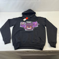 Criminal Damage Pokemon Hoodie Gastly Haunter Gengar Black size Small - New