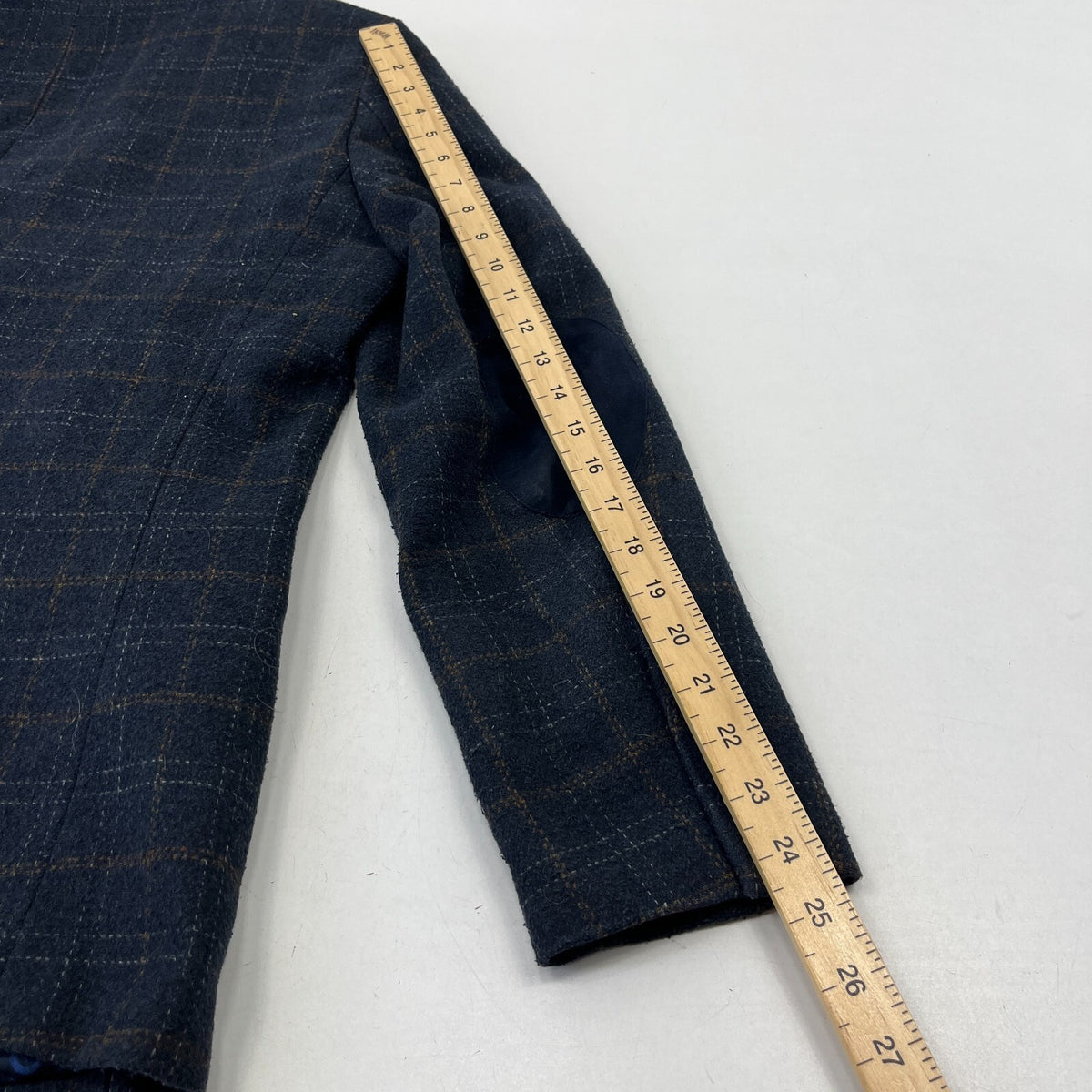 Lambretta Carnaby Street Checked Blazer Jacket in Charcoal Grey Mens Size UK 40