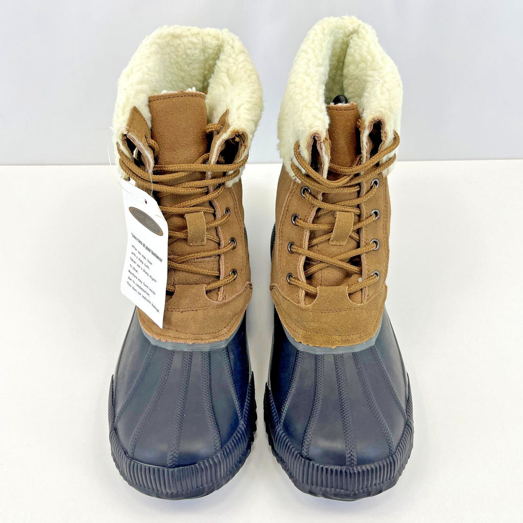 Dirt Boot Waterproof & Suede Boots Fleece Lined Brown/Black UK 9 - EU 43 - New