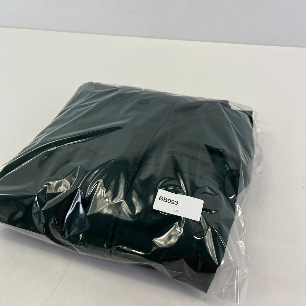 Craghoppers AquaDry Membrane Jacket Mens Medium Forest Green Waterproof Hooded