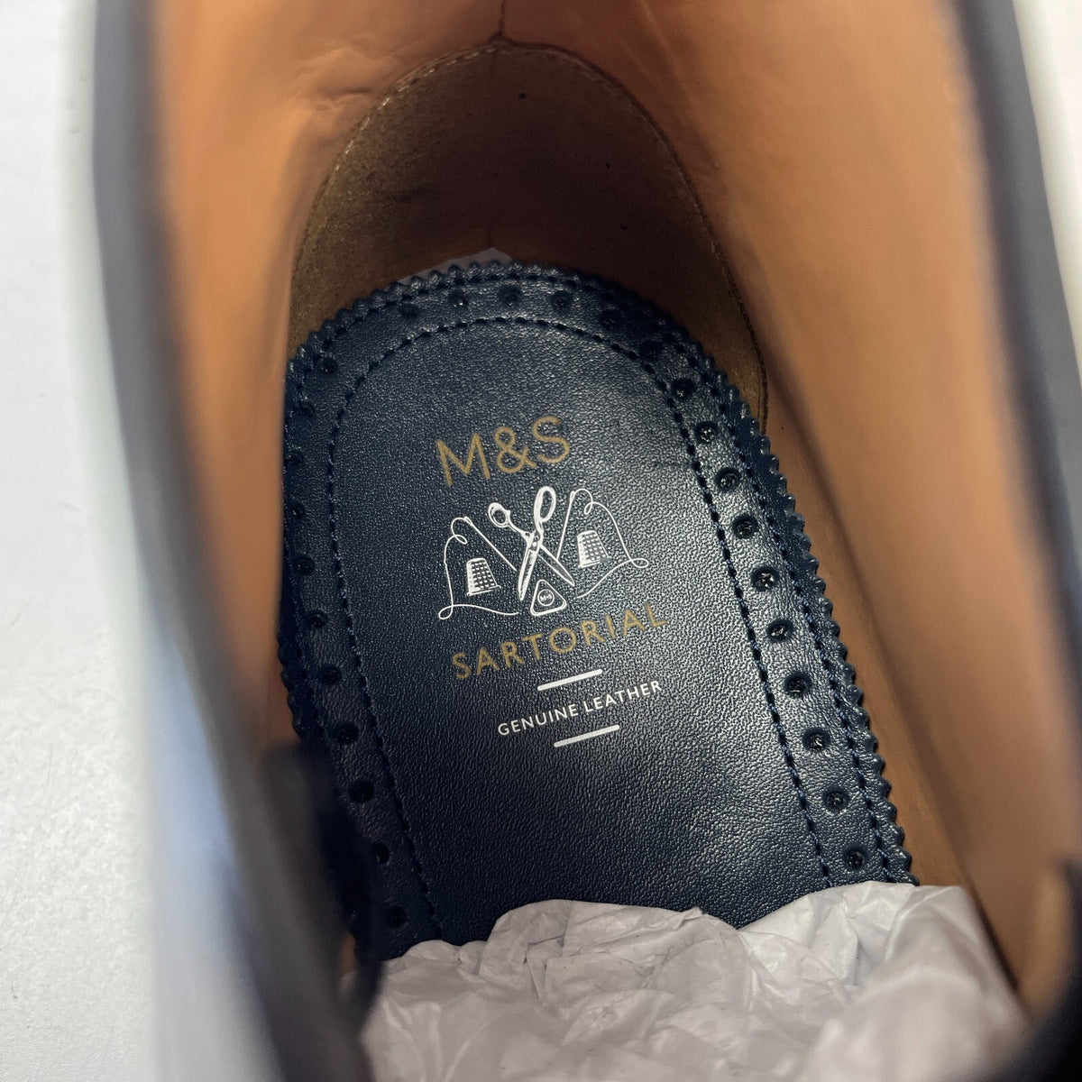 Marks & Spencer Sartorial Black Leather Smart Luxury Boots UK 10.5 RRP £120 New