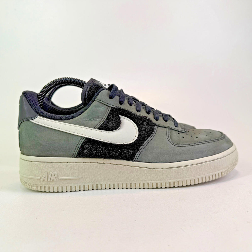 Nike Air Force 1 Low MEM 4 Grey & Black Fur/Bone - UK 6.5 EU 40.5 - DO6714-001