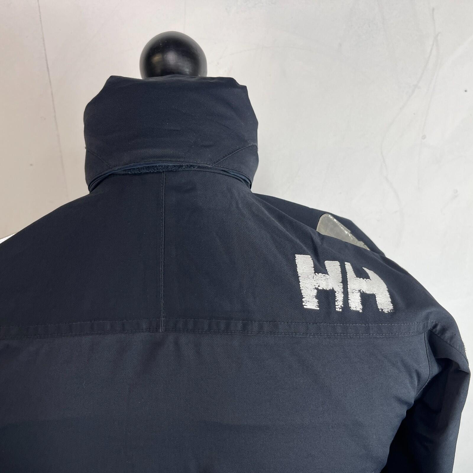 Helly Hansen Tech Performance Sailing Jacket Coat in Black Size S