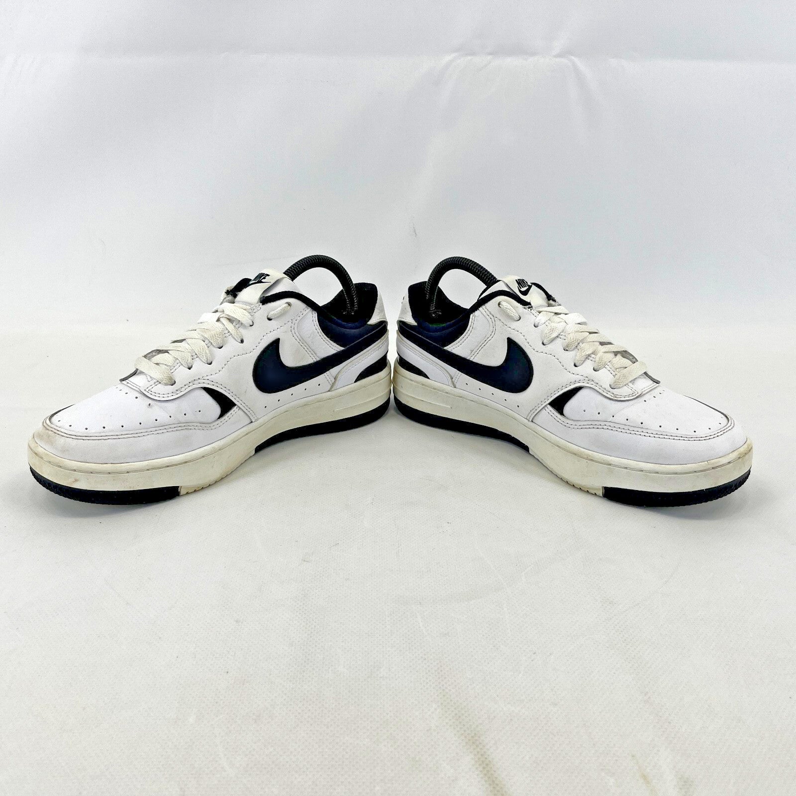 Nike Gamma Force Women’s Leather Trainers Shoes White/Black size UK 5.5 EU 39