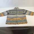 Teddy Smith California Outdoorsman Blanket Jacket Half Sleeve Beige/Yellow M