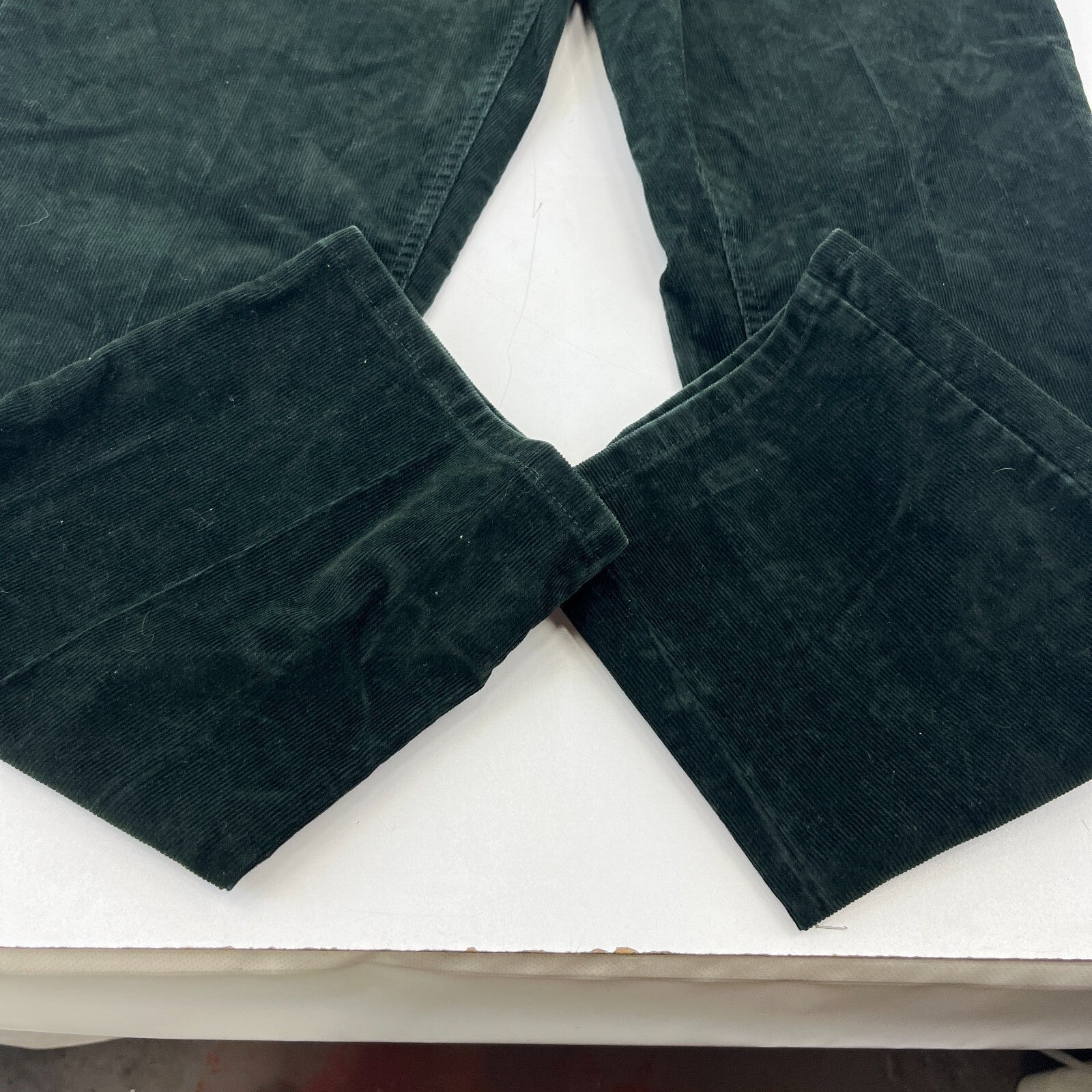 Rohan Men's Dark Green Cord Trousers size 34S Leg 29" Straight Leg