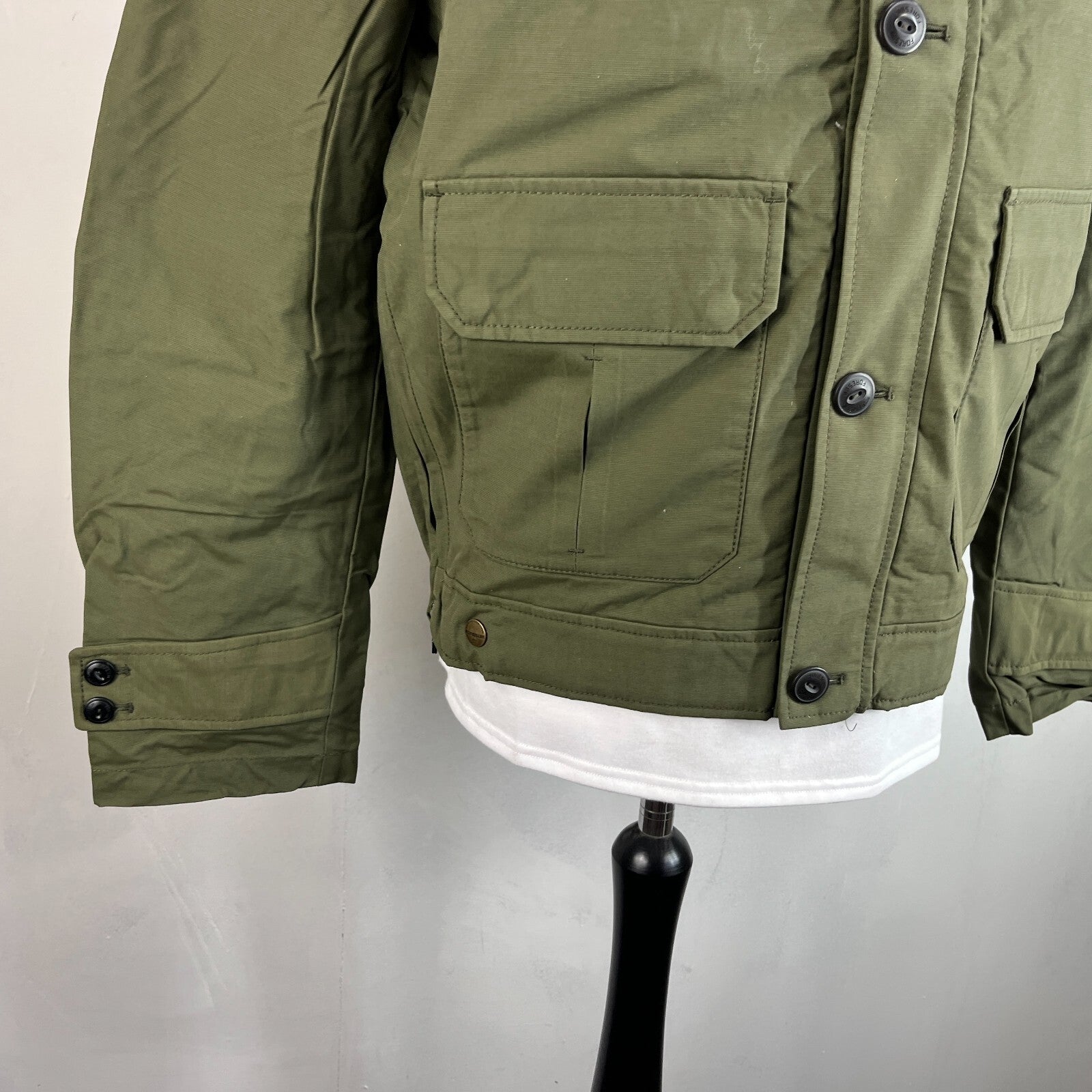 Foresun Professional Military Bomber Jacket w/ Liner & Faux Collar Shooting XL