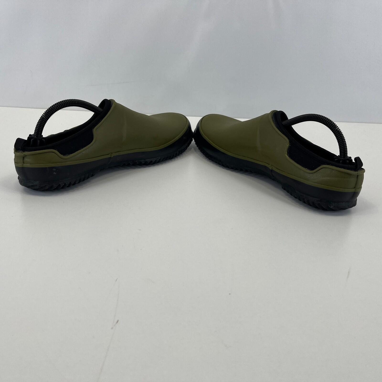 Dirt Boot Neoprene Waterproof Outdoor Garden Muck Shoes Slippers Green UK size 9