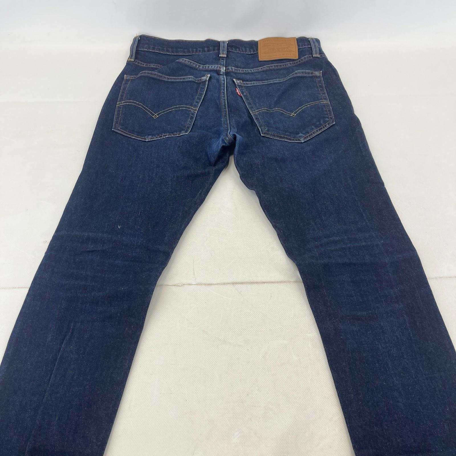 Levi's Skinny Taper Premium Big E Women's Jeans W32" L32" Mid Blue Denim