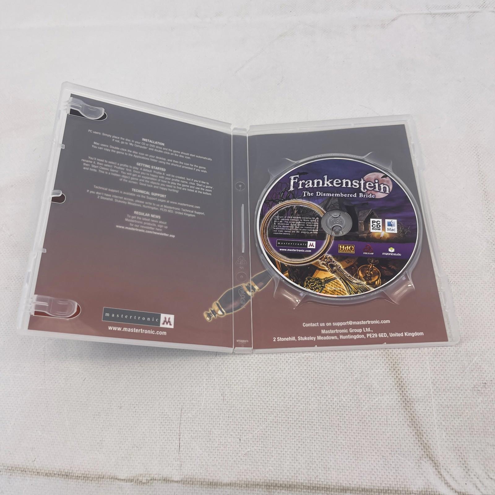 Frankenstein The Dismembered Bride Game PC & Mac PEGI 7 Video Game
