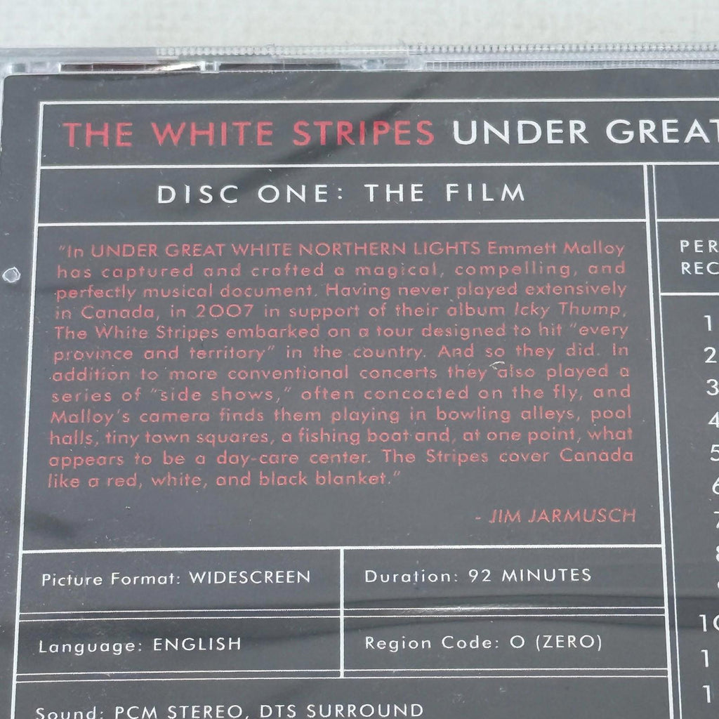 The White Stripes - Under Great White Northern Lights CD & DVD Set New & Sealed