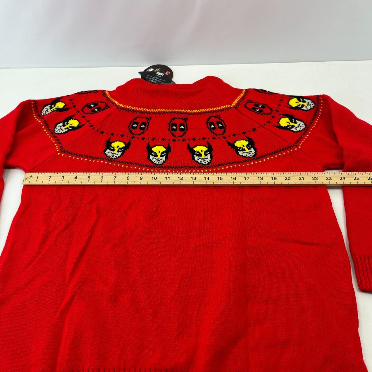 Deadpool & Wolverine Christmas Jumper Size XL Funny Novelty Pullover