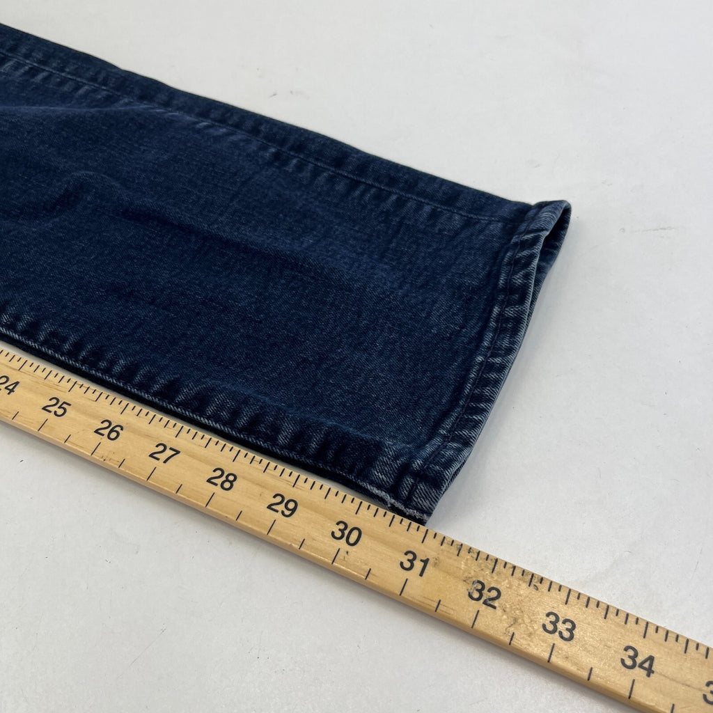 Levi's Mens 511 Slim Jeans W34" L32" Dark Blue Cotton Denim