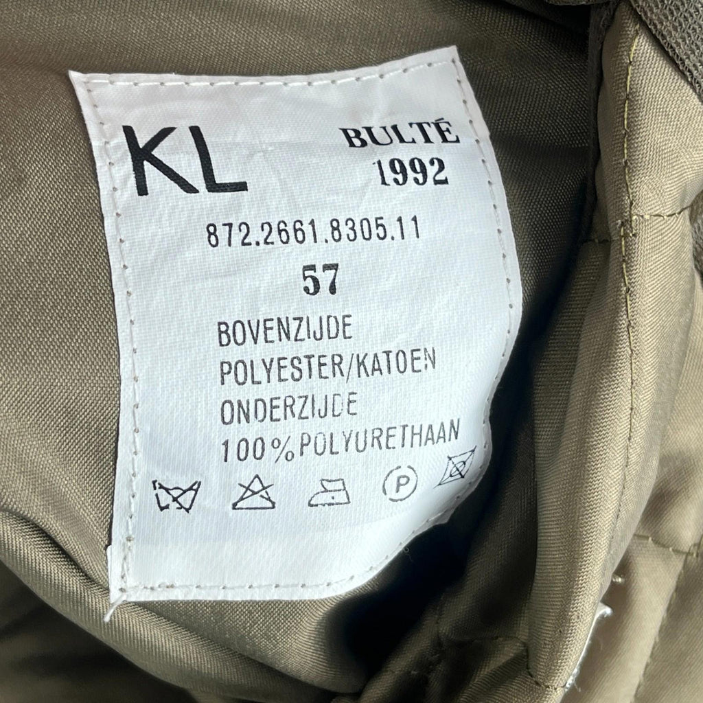 Dutch Army Military Trench Coat inc Removable Quilt Liner Khaki Green EU size 57