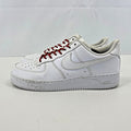Nike Air Force 1  Trainers in White Leather UK size 11 / EU 46
