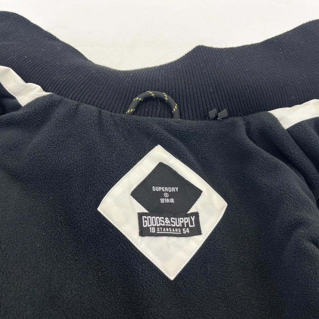 Superdry Women's Waterproof Jacket UK size 14 in White Insulated Hooded Coat