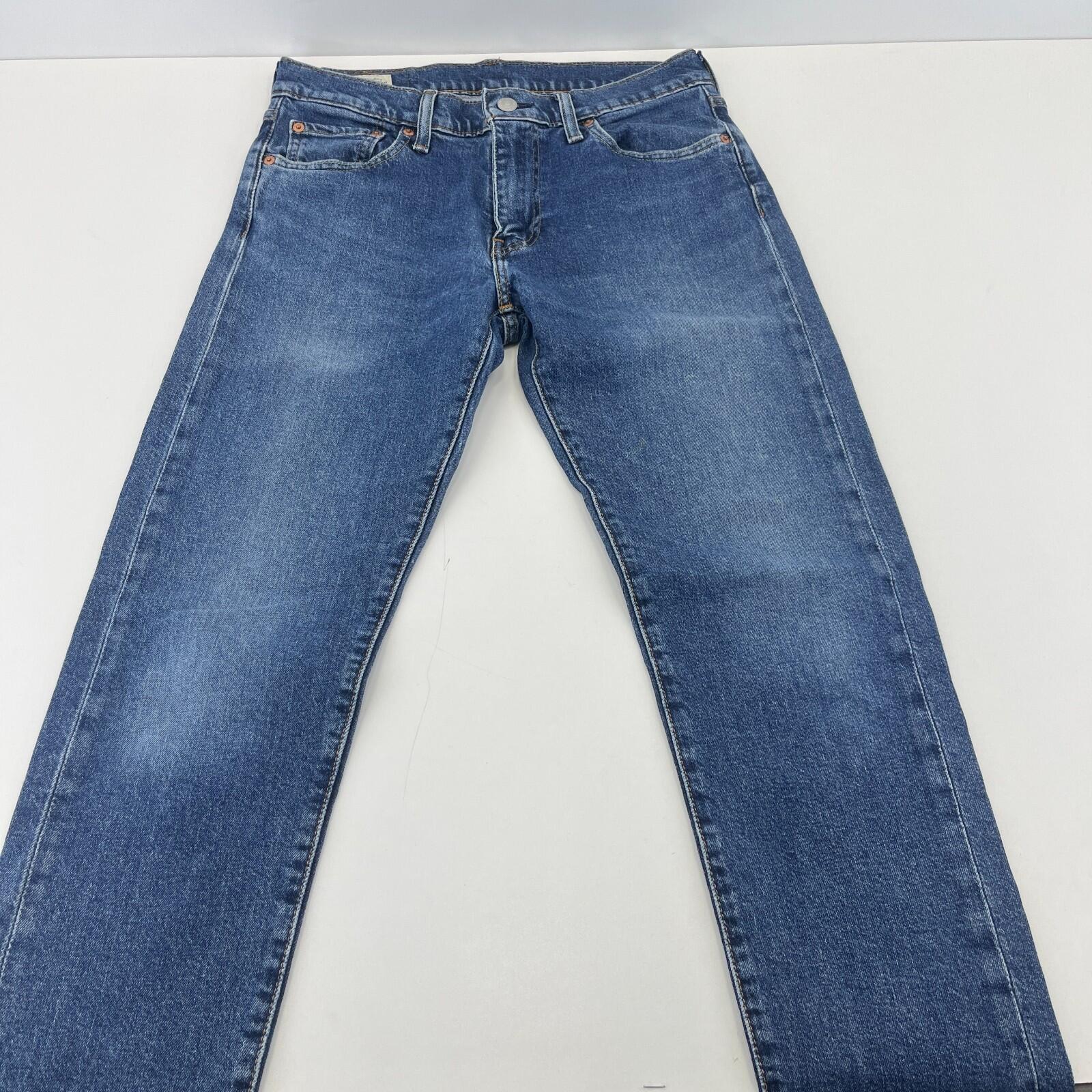 Levis 512 Premium Big E Slim Stretch Blue Denim Jeans W30" *L30"