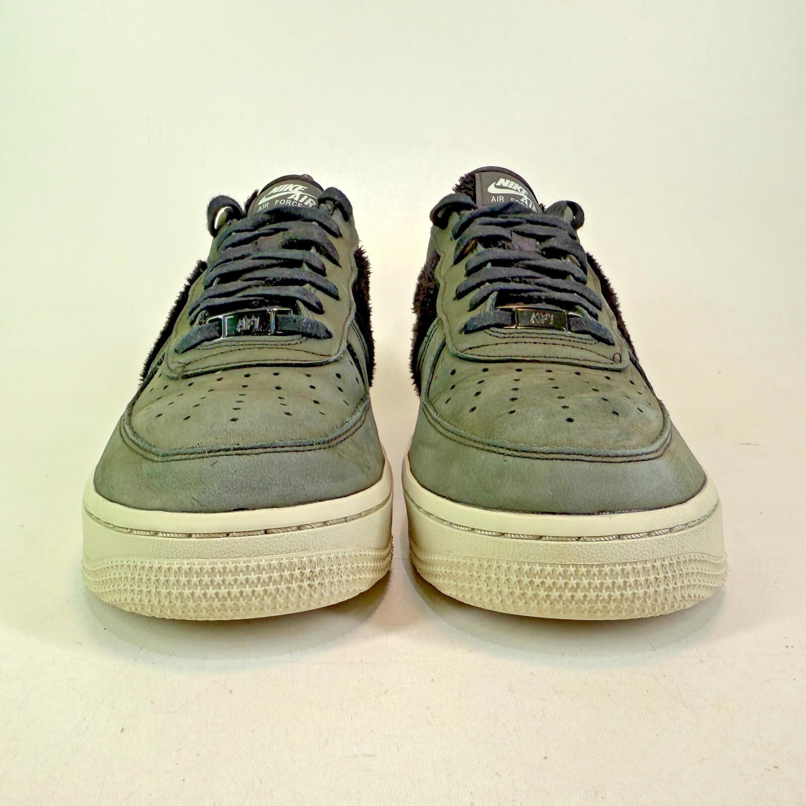 Nike Air Force 1 Low MEM 4 Grey & Black Fur/Bone - UK 6.5 EU 40.5 - DO6714-001