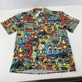 Gloomy Bear AOP Short Sleeve Shirt Horror Monsters Print size XL - Sh*te Shirt