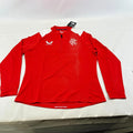 Rangers Castore Match Day Quarter Zip Top Women's size 14 Red - See Details