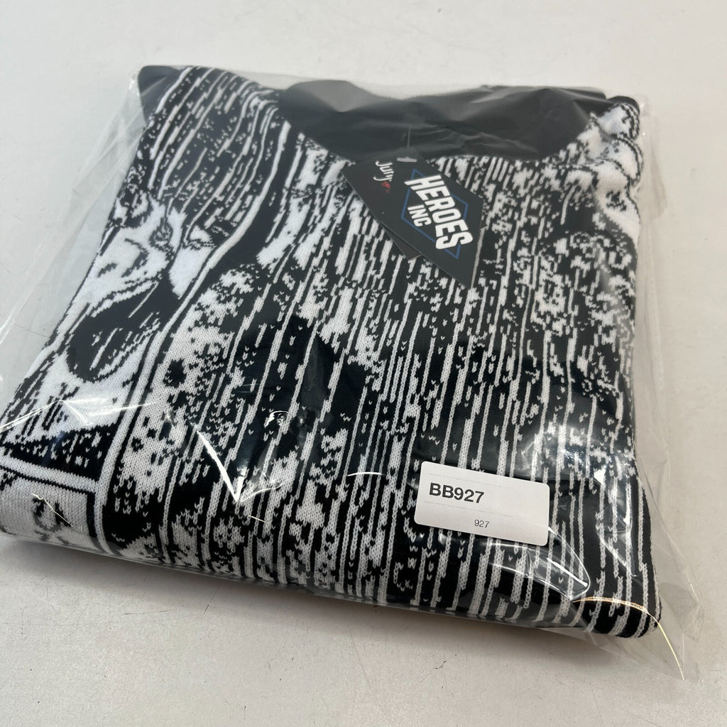 Junji Ito Collection Unisex Horror Jumper Black & White size Small - New