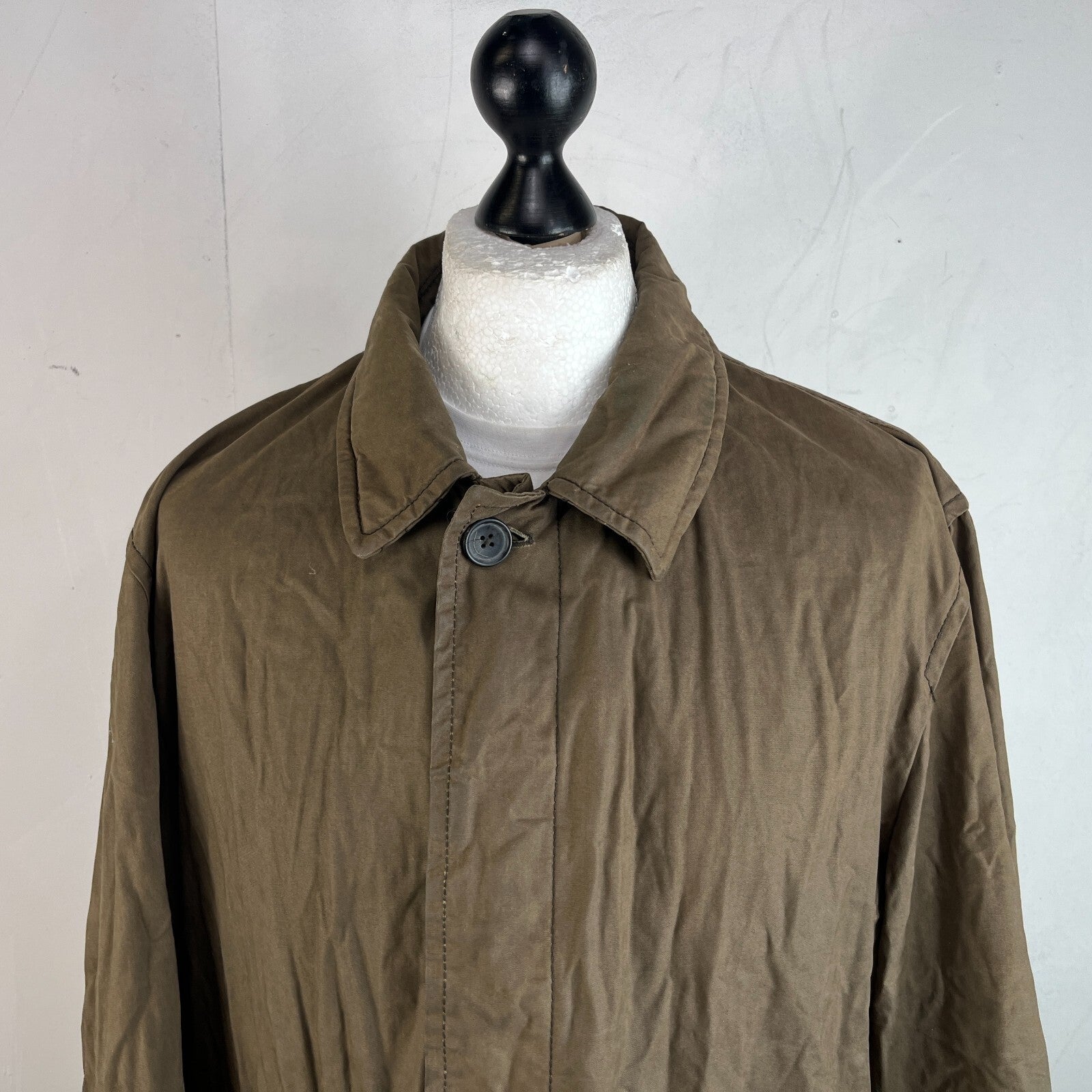 Marc O’Polo Mens Waxed Overcoat Jacket Wax Coat EU size 54 (UK Large)