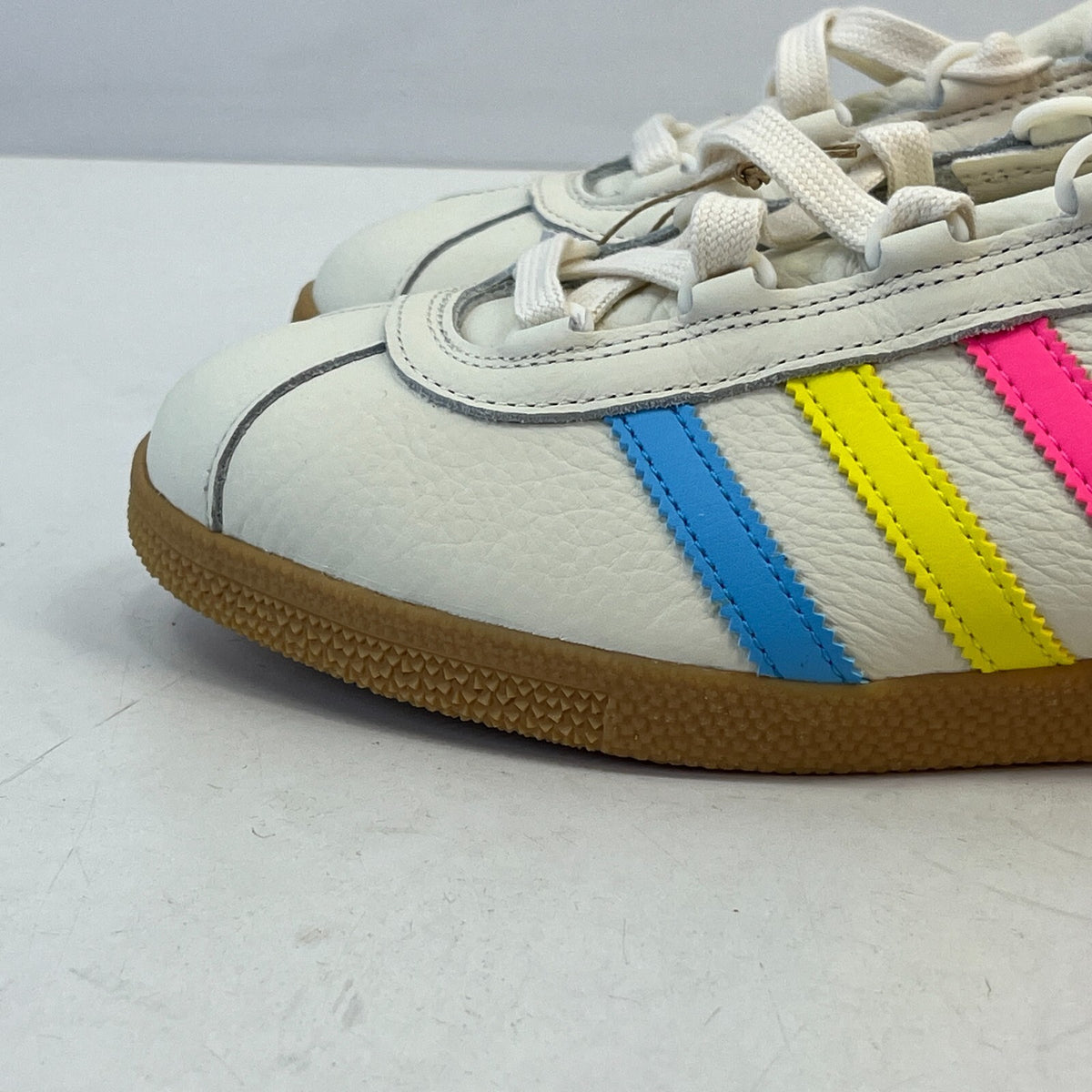 Adidas Trimm Star Men’s CMYK White Leather UK 7.5 - IH9550 - New in Box