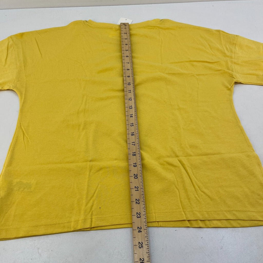 M&S Ladies Pyjama Set size 12 Yellow with Fruit Short Leg Short Sleeve - BNWT