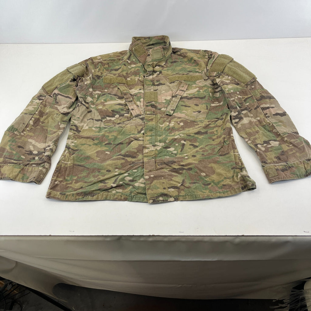 US Army Issue Woodland BDU Jacket Camo Combat Surplus Uniform US Medium-Regular