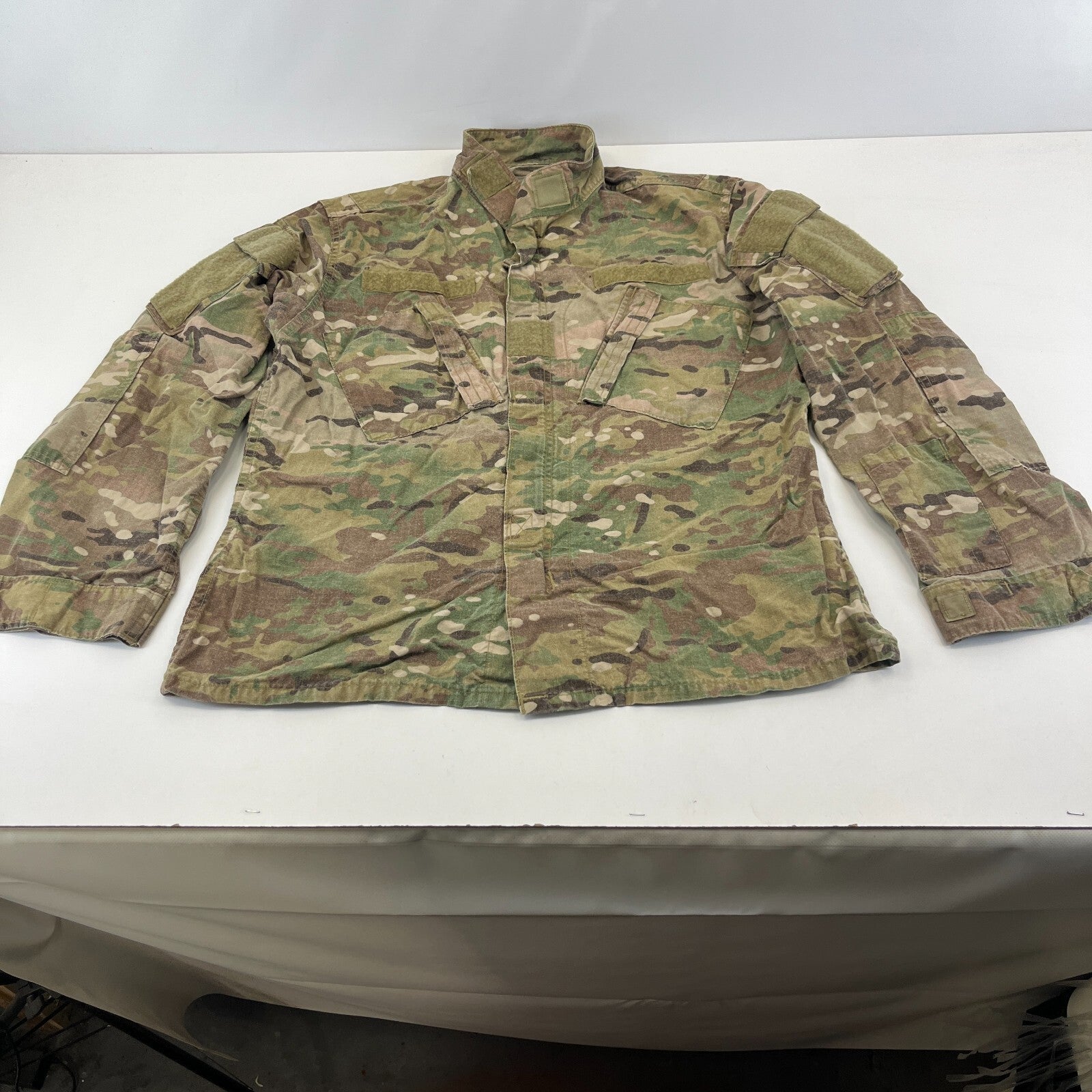 US Army Issue Woodland BDU Jacket Camo Combat Surplus Uniform US Medium-Regular